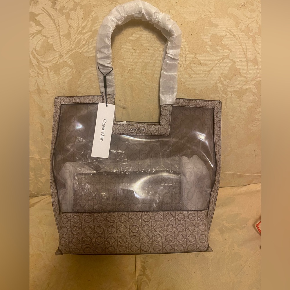 Calvin Klein Tote Bag with Wallet